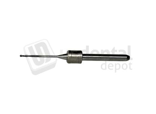 ATTRITOR - PREMIUM  - AMANN GIRRBACH Cad/Cam Bur DC round 1mm head - 3mm Shank - 47mm lengh - 2 blades   ( Zirconia + Pmma + Hybrids )   - # AG-D1-2BLPrem   ( works  900-1000 units )