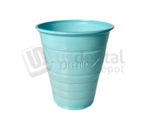 NUCARE - Drinking plastic Cups 5oz BLUE 1000 cups( cups for patients ) Mfg #990485