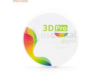 MIIYEN - 3D PRO FUNCTIONAL ML 98x20mm B1 - Dental Zirconia Discs Multi-Layer
