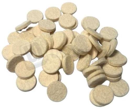 BUFFALO 3/4in  Soft Square Edge Minim Felt Wheels 10/box. For buffing - #40552-10