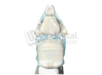 NUCARE -  X-LONG FULL CHAIR COVER 29 W x 80L (125pcs/ X 3 ROLLS : 375pk in the box )  #992631