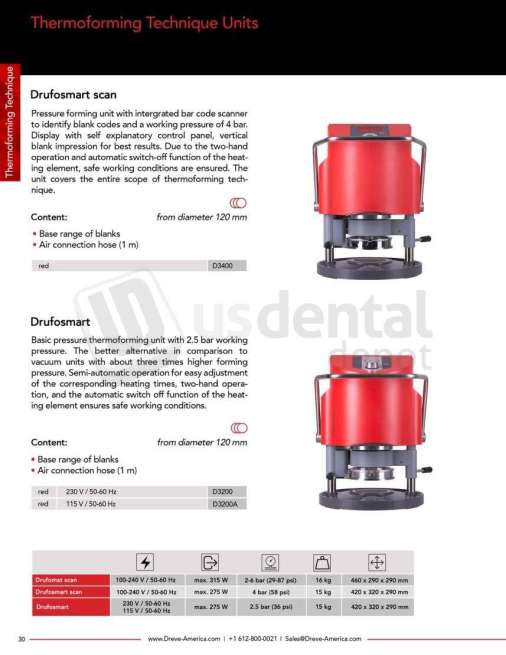 DREVE - Drufosmart scan Housing: Red - # D3400