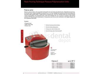 DREVE - Polymax 1 120°C Housing: Red - # D3428A