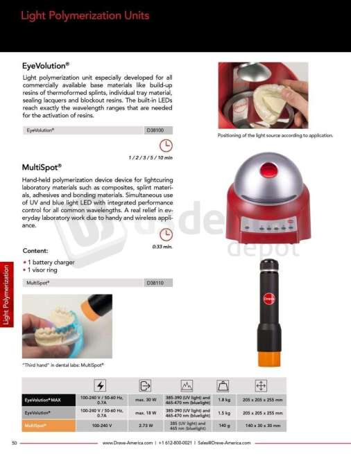 DREVE - EyeVolution Light Curing Unit - # D38100
