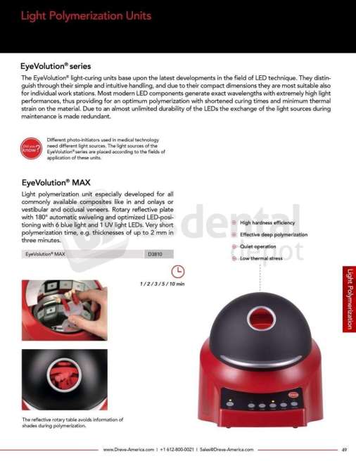 DREVE - EyeVolution MAX Light Curing Unit - # D38101