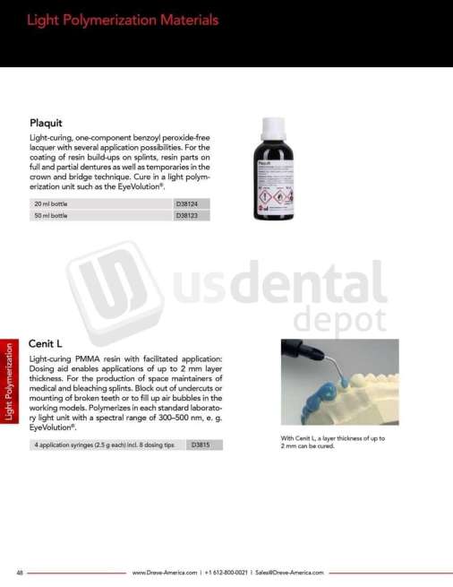 DREVE - Cenit L 4 x 2.5 g Syringes - # D3815