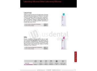 DREVE - Laborsil clear 8 x 50 ml Double Cartridges - # D38397