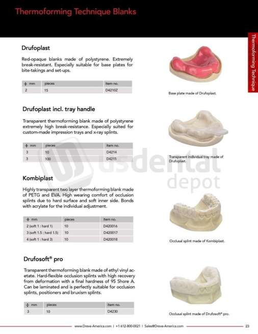 DREVE - Kombiplast 120 x 2 mm / 10 Pieces - # D420016