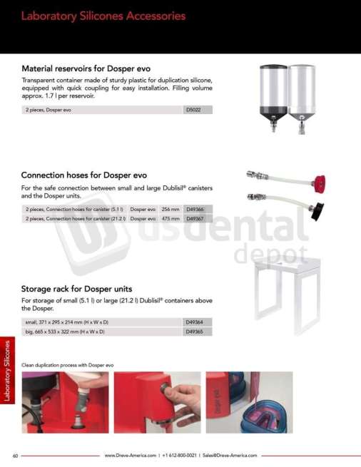 DREVE - Material Reservoirs 2 Plexi-Vessels - # D5021