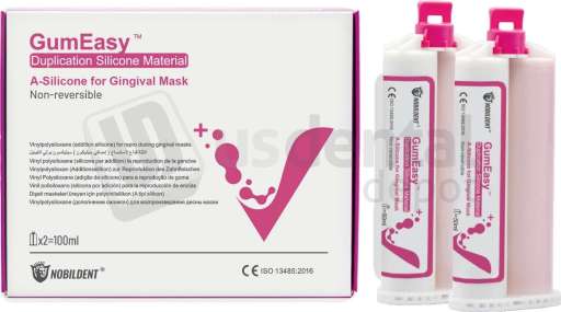 HUGE DENTAL - Addition-curing gingival mask silicone for reproducing gingival morphology in implant and fixed denture restorations with precise detail and dimensional stability. - # PERFIT-GMS