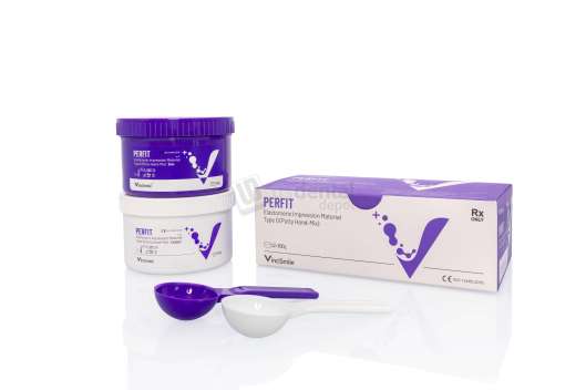 HUGE DENTAL - High-viscosity VPS tray material with strong elastic recovery, dimensional stability, and tear resistance for preliminary and two-step impression techniques. - # PERFIT-PUTTY Fast