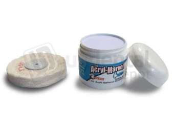 DVA - Acryl-Marvel Cream (80 g Jar) for acrylic adjustment, repair and polishing workflows. - # AMAMII