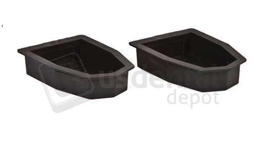 DVA - Arti-Quick Rubber Molds, Quadrant (Set of 2) for fast model-system and articulation workflows. - # AQRMQ