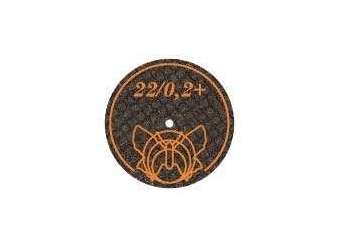 DVA - Orange Butterfly Disc (22 x 0.25 mm, 10 Pack) for laboratory cutting and contouring, 22 x 0.25 mm, 10 pack. - # BFORANGE22.25