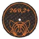 DVA - Blue Butterfly Disc (40 x 1 mm, 20 Pack) for laboratory cutting and contouring, 40 x 1 mm, 20 pack. - # BFBLUE40.1X20