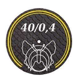 DVA - Yellow/White, White, Yellow Butterfly Disc (26 x 0.4 mm, 20 Pack) for laboratory cutting and contouring, 26 x 0.4 mm, 20 pack. - # BFYEWHITE26.4X20