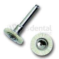 DVA - Mini Bristle Brush, Contra-Angle (36 Pack) for professional dental laboratory workflows. - # CDMINIBRUSH-36