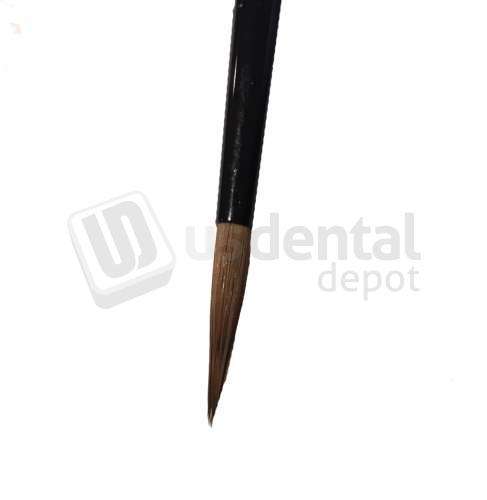 DVA - Carbo 00 Stain/Glaze Brush (2 Brushes) for professional dental laboratory workflows. - # JB00