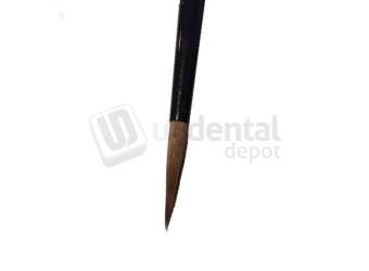 DVA - Carbo Porcelain Brush with 2 g Tac Gel Syringe for professional dental laboratory workflows. - # JBCARBO