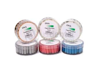 DVA - Liquid Wax Rods, Blue (70 g) for professional dental laboratory workflows. - # LWWROD-B