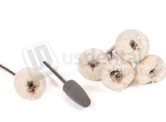 DVA - Resin Finishing Kit (5 Woolies, 1 Silicone Point) for restorative finishing and polishing workflows. - # RSKIT