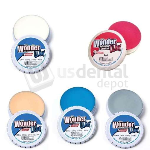 DVA - Wonder Wax Tin, Light Tan (70 g) for professional dental laboratory workflows. - # WWWAX-LT
