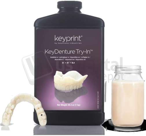KEYSTONE - KeyDenture Try-In A1 0.5kg - # 4200401 ( Keyprint ) 