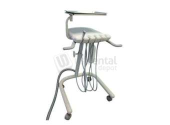 FLIGHT DENTAL - Flight Dental Systems FDU-207 A6 Standalone OTP Delivery Unit, TRAD-2001 Treatment Tray, Water Bottle, 3 Handpiece, Touchpad, Standalone Mount - # FDU-207