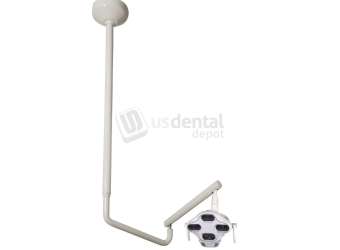 FLIGHT DENTAL - Flight Quantum Surgical Ceiling Light, 20 LED Bulbs, 15000-80000 Lux, Adjustable 4000-5300K Color Temperature, Sensor Control, Greater than 90 CRI, 8-10ft Ceiling - # CL-307SF