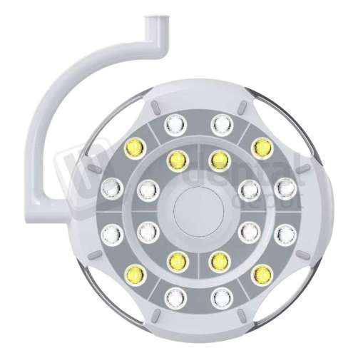 FLIGHT DENTAL - Flight Quantum Surgical Ceiling Light, 20 LED Bulbs, 15000-80000 Lux, Adjustable 4000-5300K Color Temperature, Sensor Control, Greater than 90 CRI, 8-10ft Ceiling - # CL-307SF