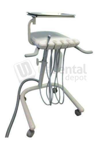 FLIGHT DENTAL - Flight Dental Systems Continental Delivery Unit Complete for All Models, Bottom-Mount Tubing Configuration with Whip Arms - # RN-CONT-3002