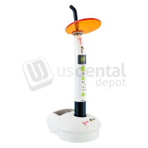 FLIGHT DENTAL - Flight X-Cure Curing Light, 1200mW/cm2, Glass Light Guide, LED Light Source, Cordless Rechargeable Battery - # X-CURE