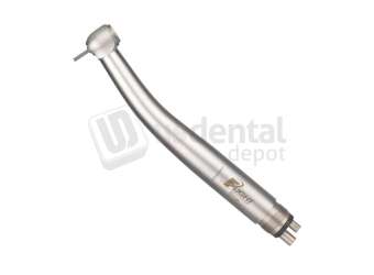 FLIGHT DENTAL - Flight Standard Head Midwest Highspeed Handpiece, 4-Hole Connection, Push-Button Chuck, Triple Spray, Compatible with Midwest Couplings - # F-140