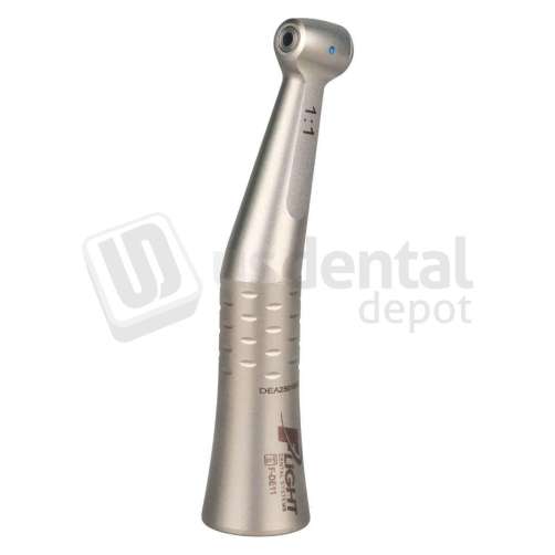 FLIGHT DENTAL - Flight 1:1 Contra Angle, No Water Spray, Latch Head, Direct-Drive for General Slowspeed Applications - # F-DE11