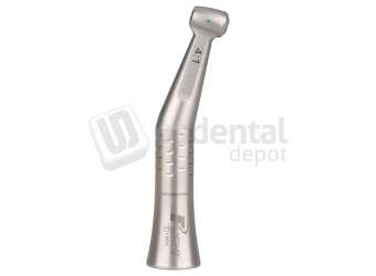 FLIGHT DENTAL - Flight 4:1 Contra Angle, No Water Spray, Latch Type Bur, Reduces Speed for Endodontic and Hygiene Applications - # F-DE41