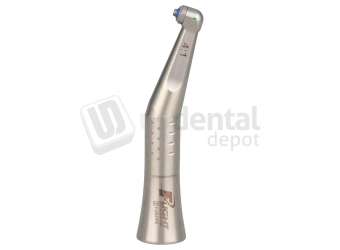 FLIGHT DENTAL - Flight 4:1 Contra Angle, No Water Spray, Push-Button Bur Release, Premium Bur-Change Convenience - # F-DE41PS