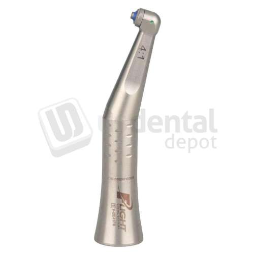FLIGHT DENTAL - Flight 4:1 Contra Angle, No Water Spray, Push-Button Bur Release, Premium Bur-Change Convenience - # F-DE41PS
