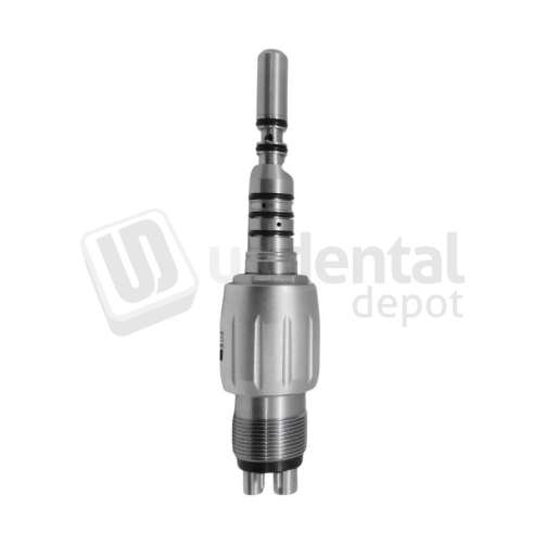 FLIGHT DENTAL - Flight Kavo Quick Disconnect E-Generator Fiber Optic Coupling, Connects Standard 4-Hole Tubings to Kavo Multiflex Handpieces - # QC-165K