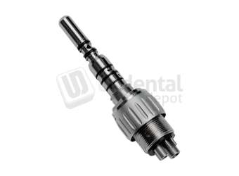 FLIGHT DENTAL - Flight Kavo Quick Disconnect 6-Pin Fiber Optic Coupling, Connects 6-Pin Tubings to Kavo Multiflex Handpieces - # QC-170K