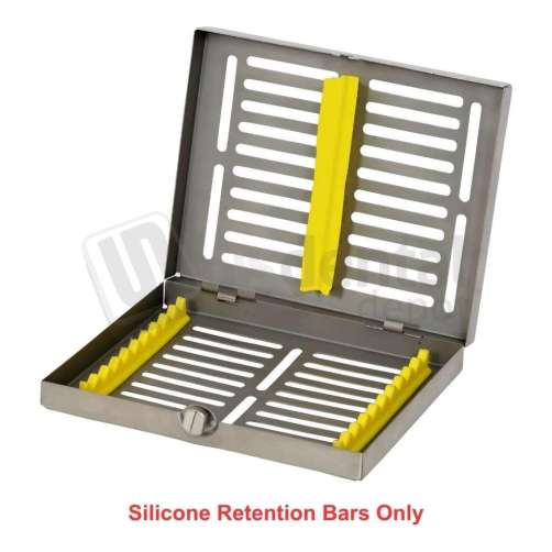 FLIGHT DENTAL - Flight Dividers for 10 Instrument Cassettes, Replacement Silicone Retention Bars for CA-1001 - # D-1001