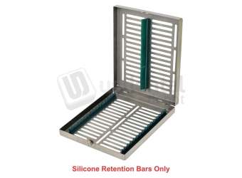 FLIGHT DENTAL - Flight Dividers for 15 Instrument Cassette, Replacement Silicone Retention Bars for CA-1501 - # D-1501