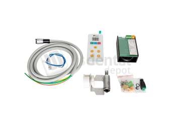 FLIGHT DENTAL - Flight Built-In Electric Motor with LED, 3.4Ncm Torque, 2000-40000 RPM, Endo Function, Touchpad Display, 32VDC Power Supply, Factory Installed Configuration - # EMB-9002