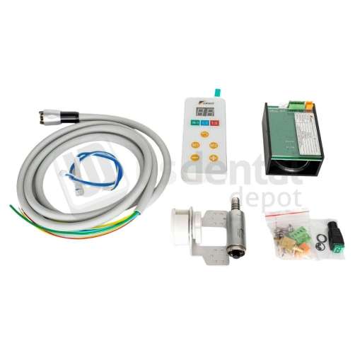 FLIGHT DENTAL - Flight Built-In Electric Motor with LED, 3.4Ncm Torque, 2000-40000 RPM, Endo Function, Touchpad Display, 32VDC Power Supply, Factory Installed Configuration - # EMB-9002
