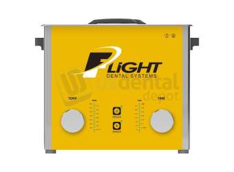 FLIGHT DENTAL - Flight SonicArc Ultrasonic Cleaner 3.2L, 120/60W Ultrasonic Power, 200W Heating, 40kHz Frequency, Compact Stainless Steel Tank - # UC-6032