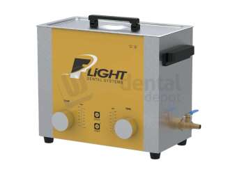 FLIGHT DENTAL - Flight SonicArc Ultrasonic Cleaner 6.5L, 180/90W Ultrasonic Power, 300W Heating, 40kHz Frequency, Stainless Steel Tank, Digital Timer and Heater - # UC-6065