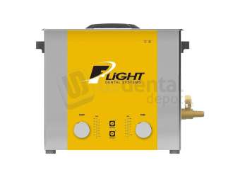 FLIGHT DENTAL - Flight SonicArc Ultrasonic Cleaner 10L, 240/120W Ultrasonic Power, 400W Heating, 40kHz Frequency, Stainless Steel Tank, Digital Timer and Heater - # UC-6100