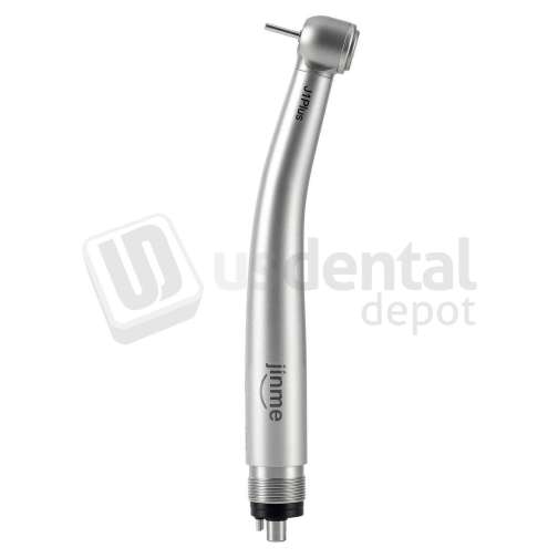 JINME - JINME J1 Plus-TU High Speed Air Turbine Dental Handpiece with imported Japan ceramic bearings, titanium plating, and triple water spray. Quiet operation under 60 decibels. Standard torque head with push-button bur release. - # J1-PLUS-TU