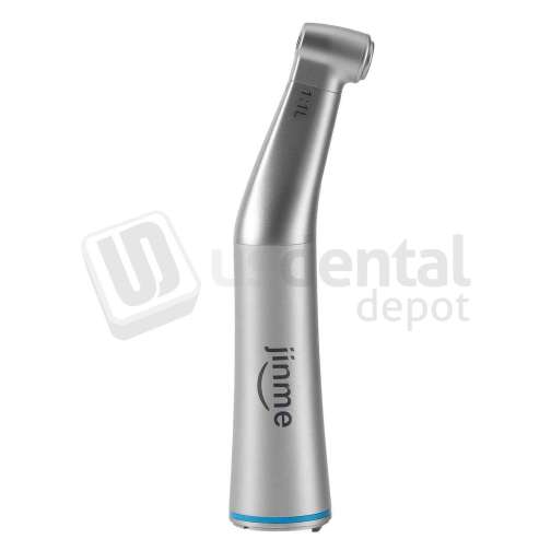 JINME - JINME 1:1 Electric Contra-Angle Handpiece with standard E-type connector, easy-to-disassemble construction, and fiber optic illumination. Direct-drive ratio for restorative and general electric handpiece work. - # EHP-1-1