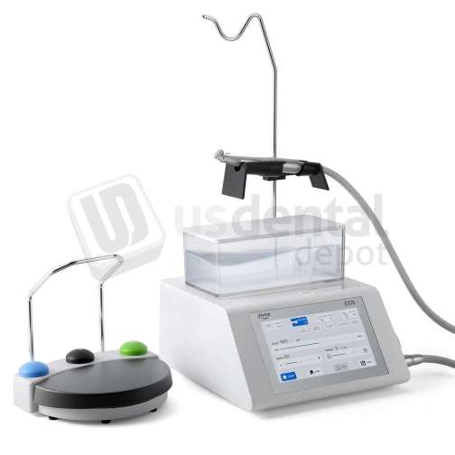 JINME - JINME ES70 Portable Surgical System Full Kit, a 4-in-1 unit for tooth extraction, implant, high speed, and low speed work. Includes 1:5, 1:1, 1:4.2, and 40:1 handpieces, with external saline water supply. - # ES70-FULL