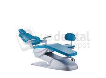 JINME - JINME Adjustable Dental Chair upholstered in polyurethane leather, supplied without an LED operatory light. Fully adjustable patient positioning for general dental treatment. - # CHAIR-NLED